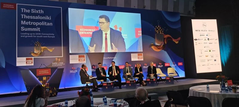 Στη σύνοδο του Economist στη Θεσσαλονίκη · 06