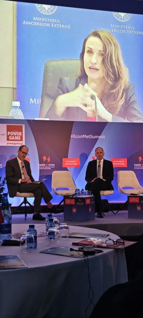 Στη σύνοδο του Economist στη Θεσσαλονίκη · 07